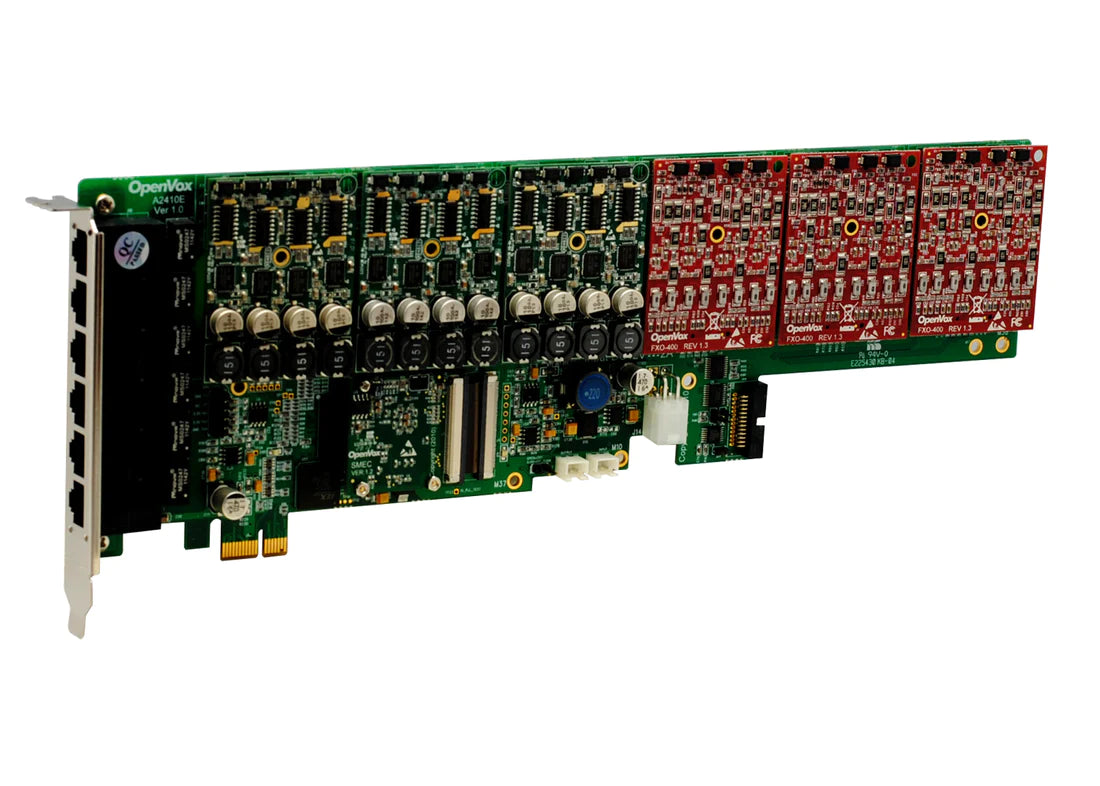 AE2410E 24 Port PCIE with Echo Module Cards