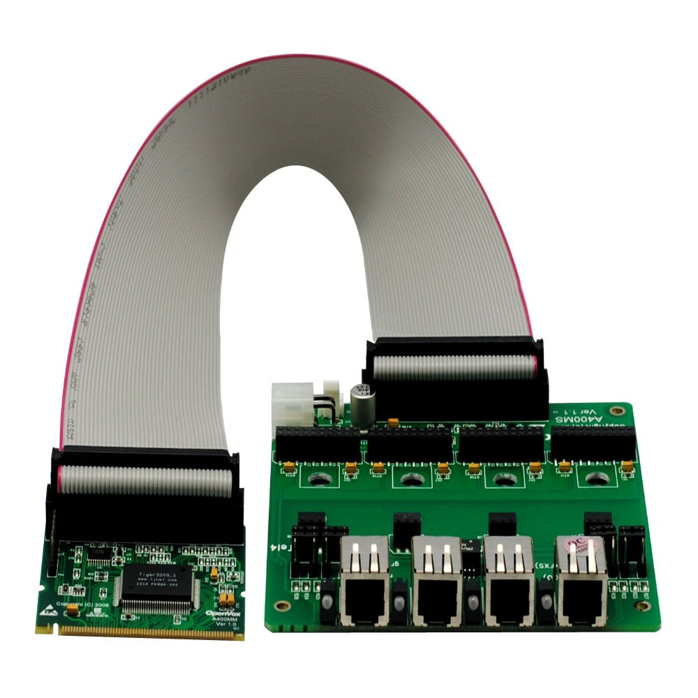 OpenVox A400M 4 Ports Mini-PCI Series Cards