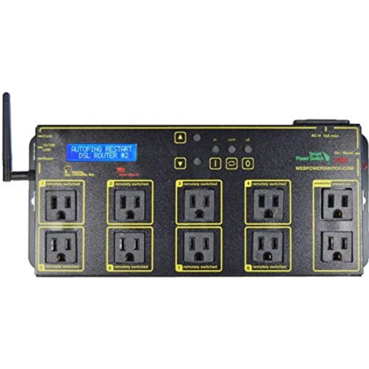 DLI DLI-PRO 8+2 Wireless Web Power Switch WiFi Remote Power Reboot