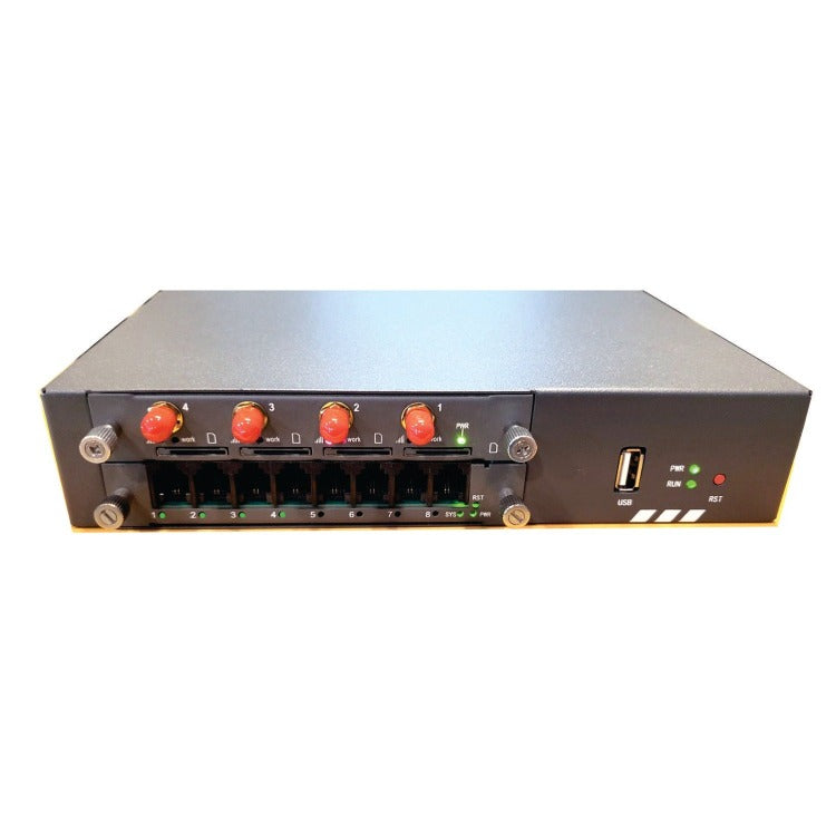 Openvox GW1202v2-4L4S Desktop Hybrid Gateway 4 2G 3G 4G LTE Channels 4 FXS