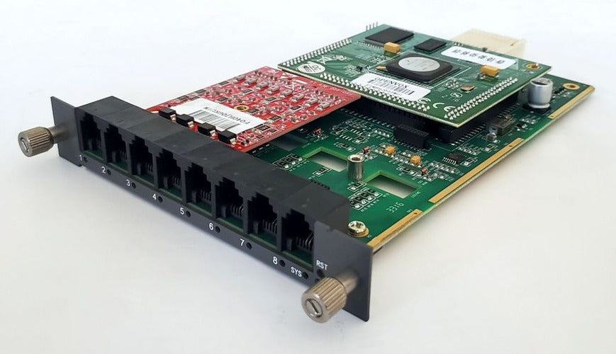 Openvox GW1202v2-4L4O Desktop Hybrid Gateway 4x4G LTE w 4 FXO