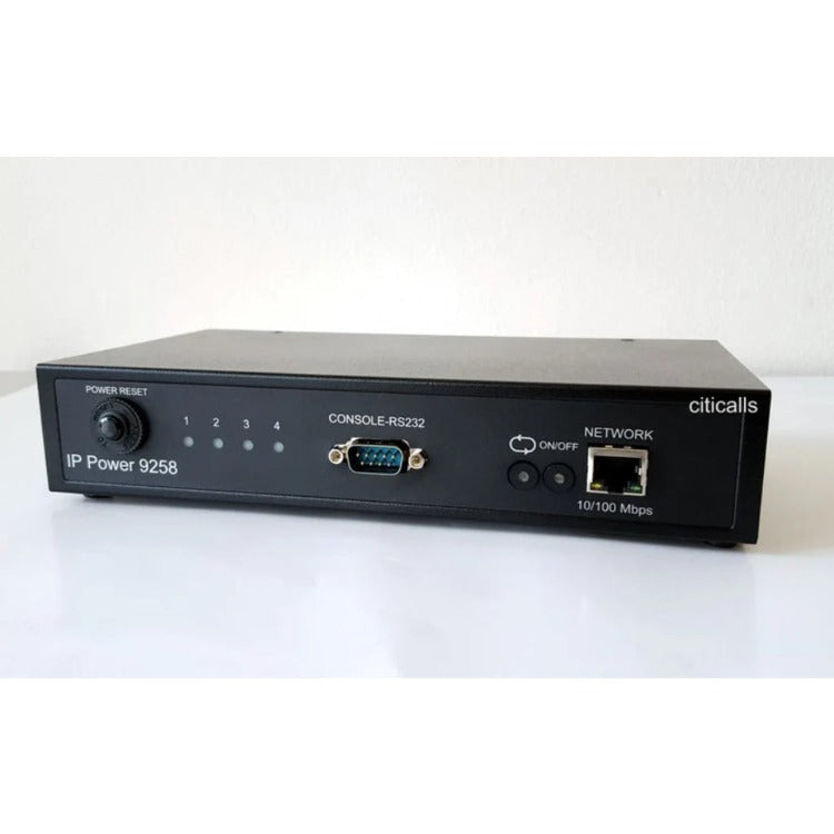 Aviosys IP 9258T 4 Port Power Distribution Control Unit PDU. Remote Reboot. Turn on or off Routers Firewalls Modems Servers DLI
