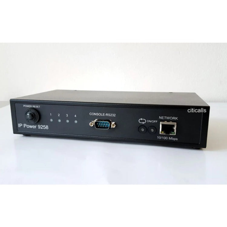 Aviosys IP 9258 TP 4 Port Web Power Distribution Control Switch Unit PDU w Auto-PING