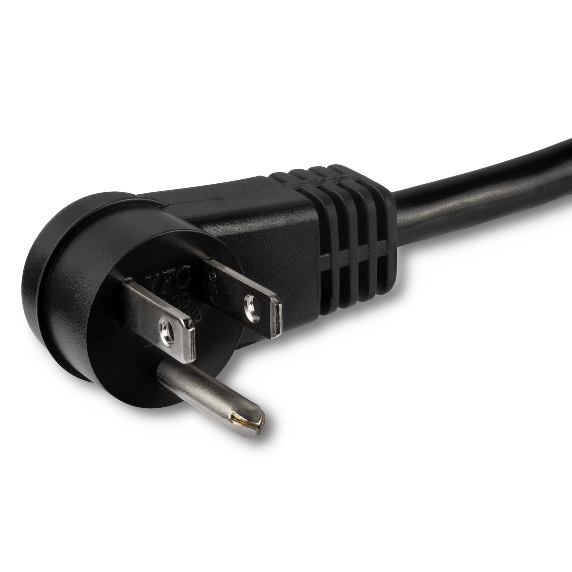 Startech PXTR1013 Power Cord - Right-Angle NEMA 5-15P to C13 - 3 ft.
