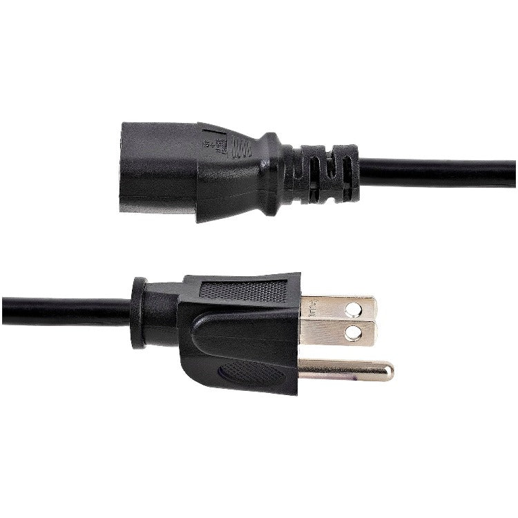 Startech PXT101143 3FT 14AWG Heavy Duty Power Cord NEMA5-15P 15A for Server and PDU