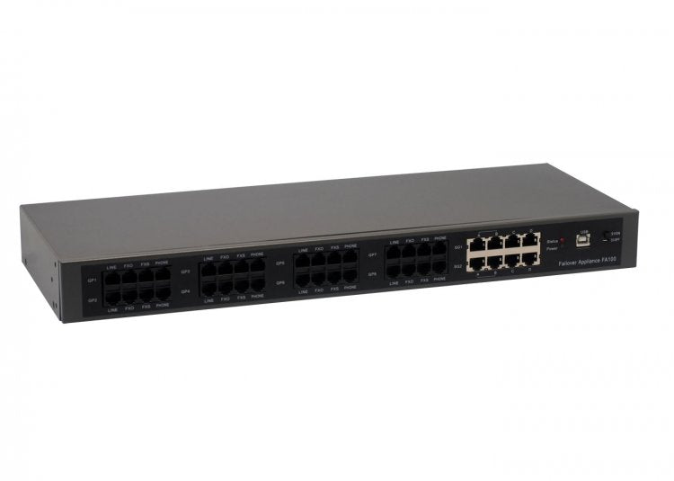 OpenVox Asterisk FA100 IPPBX Failover - 8 Analog & 2 BRI PRI 1U Appliance