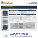 Aviosys IP9850 4 Port Web Power Distribution Controller Switch Unit PDU w Auto-Ping