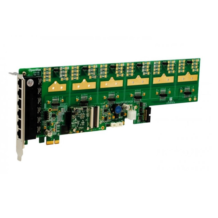 OpenVox AE2410P 24 Port Analog PCI Card 0 FXS400 0 FXO400 w EC2032