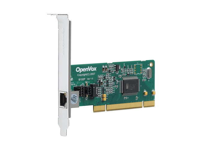 OpenVox B100P 1 Port ISDN BRI PCI Card *Special Order Only – OpenVoxusa