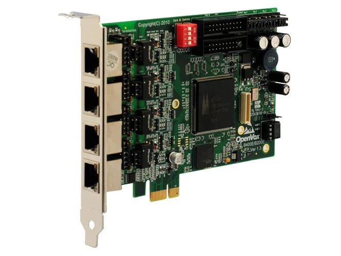 OpenVox B800E 4 Port ISDN BRI PCI-E card