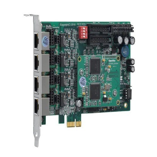 OpenVox BE800E 4 Port ISDN BRI PCI-E Card w EC4016 module