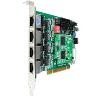 OpenVox BE800P 4 Port ISDN BRI PCI card w EC4016 module