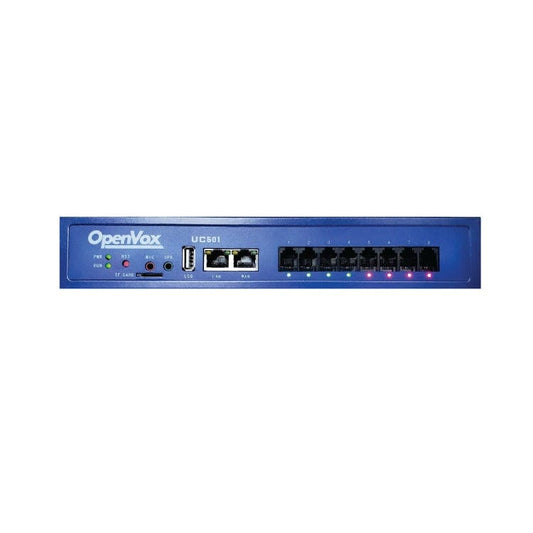 UC501-22 FreePBX Mini UC  IP PBX 300 Users 60 Calls 2 FXS 2 FXO