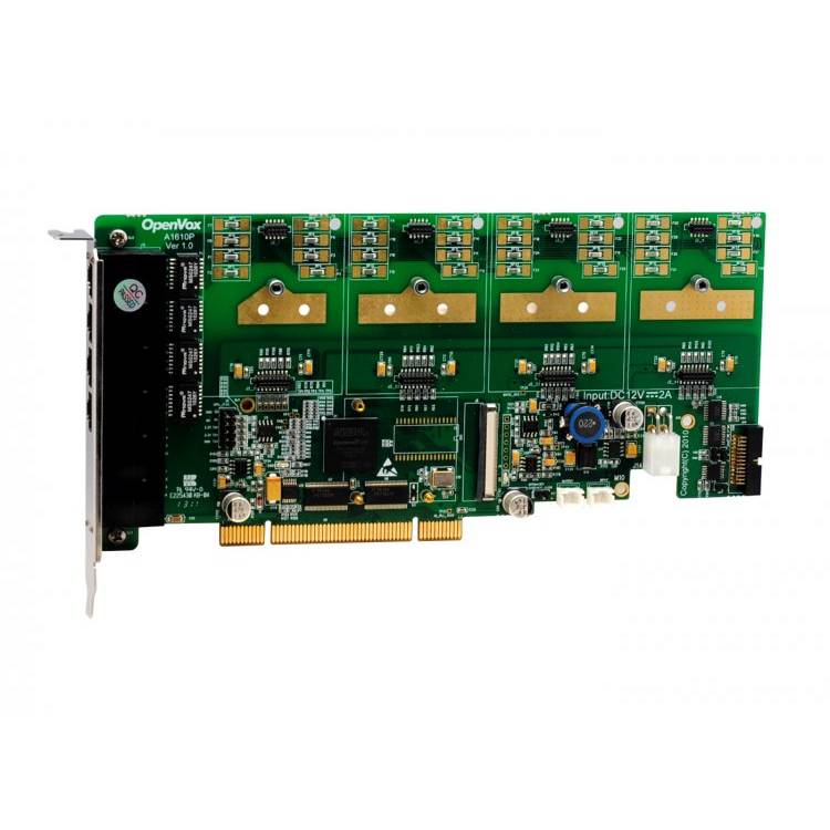 OpenVox A1610P OpenVox A1610P 16 Port Analog PCI Card