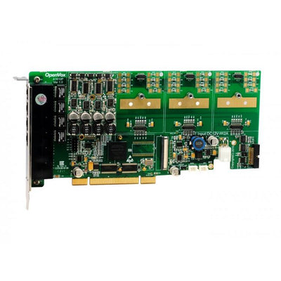 OpenVox A1610P10 16 Port Analog PCI Card 1 FXS400 0 FXO400