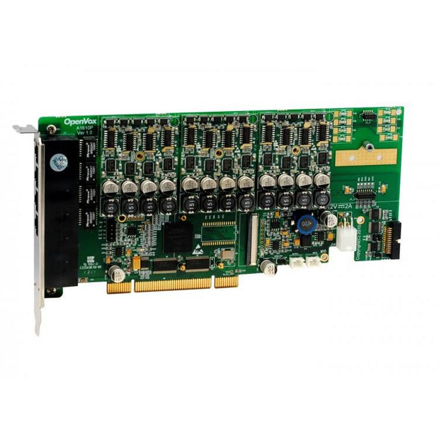 OpenVox A1610P30 16 Port Analog PCI Card 3 FXS400 0 FXO400