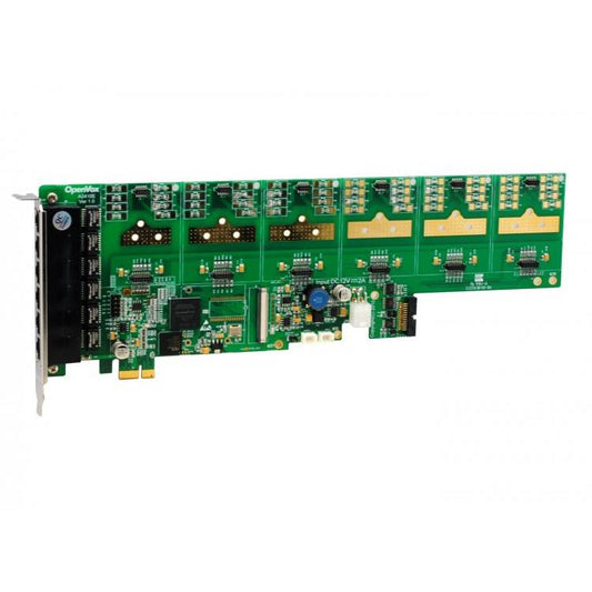 OpenVox A2410E 24 Port Analog PCI-E Card 0 FXS400 0 FXO400