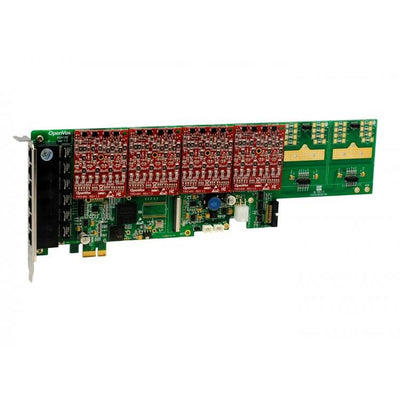 OpenVox A2410E04 24 Port Analog PCI-E Card 0 FXS400 4 FXO400
