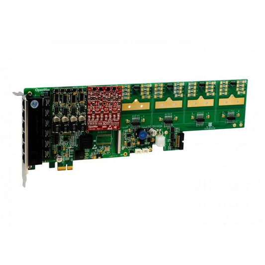 OpenVox A2410E11 24 Port Analog PCI-E Card 1 FXS400 1 FXO400
