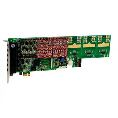 OpenVox A2410E12 24 Port Analog PCI-E Card 1 FXS400 2 FXO400