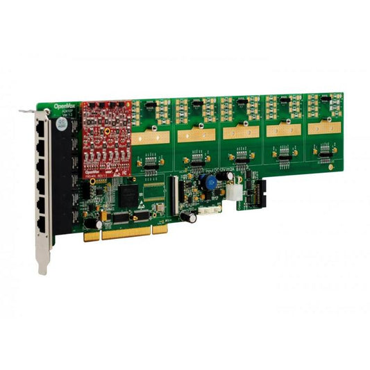OpenVox A2410P01 24 Port Analog PCI Card 0 FXS400 1 FXO400