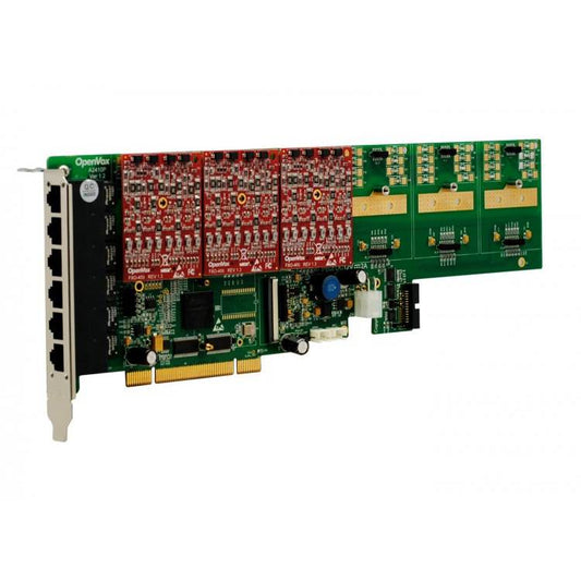 OpenVox A2410P03 24 Port Analog PCI Card 0 FXS400 3 FXO400