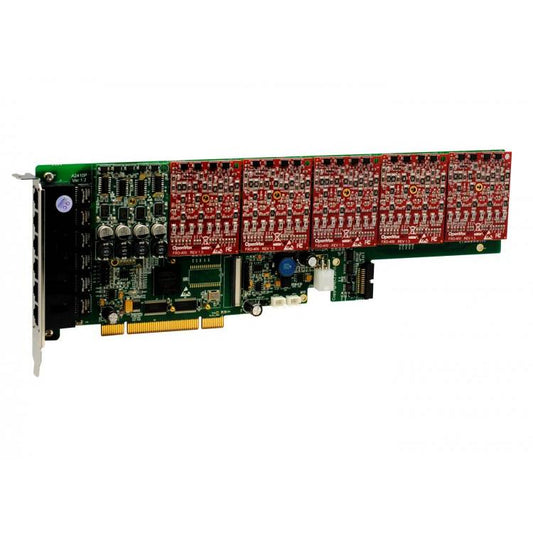OpenVox A2410P15 24 Port Analog PCI Card 1 FXS400 5 FXO400