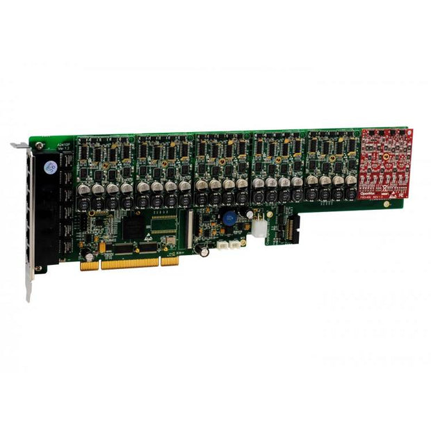 OpenVox A2410P51 24 Port Analog PCI Card 5 FXS400 1 FXO400