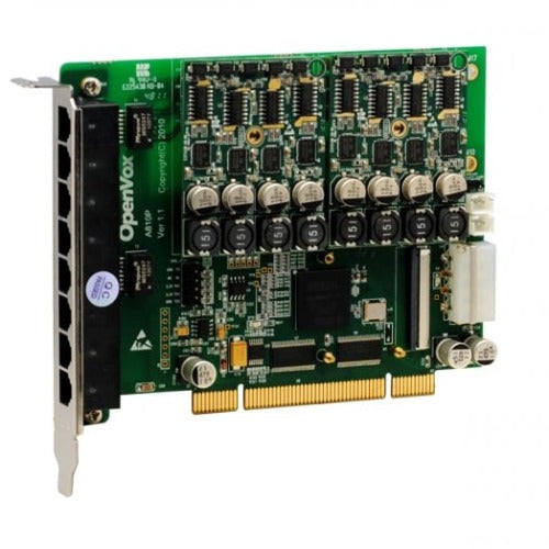 OpenVox A810P20 8 Port Analog PCI card base board 2 FXS400 0 FXO400