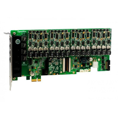 OpenVox AE1610E40 16 Port Analog PCI-E Card 4 FXS400  0 FXO400  w EC2032