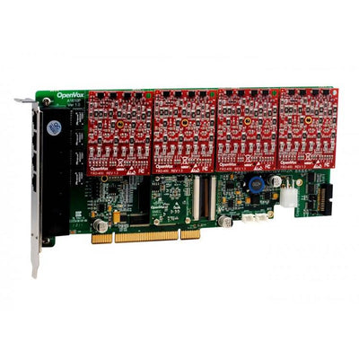 OpenVox AE1610P04 16 Port Analog PCI Card 0 FXS400 4 FXO400 w EC2032