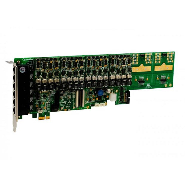 OpenVox AE2410E40 24 Port Analog PCI-E Card 4 FXS400 0 FXO400 w EC2032