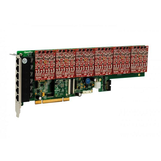 OpenVox AE2410P06 24 Port Analog PCI Card 0 FXS400 6 FXO400 w EC2032