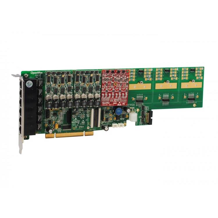 OpenVox AE2410P21 24 Port Analog PCI Card 2 FXS400 1 FXO400 w EC2032