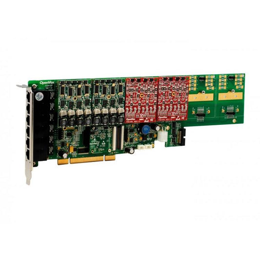 OpenVox AE2410P22 24 Port Analog PCI Card 2 FXS400 2 FXO400 w EC2032