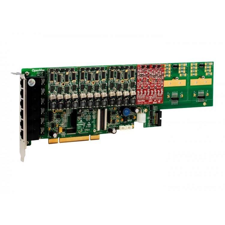 OpenVox AE2410P31 24 Port Analog PCI Card 3 FXS400 1 FXO400 w EC2032