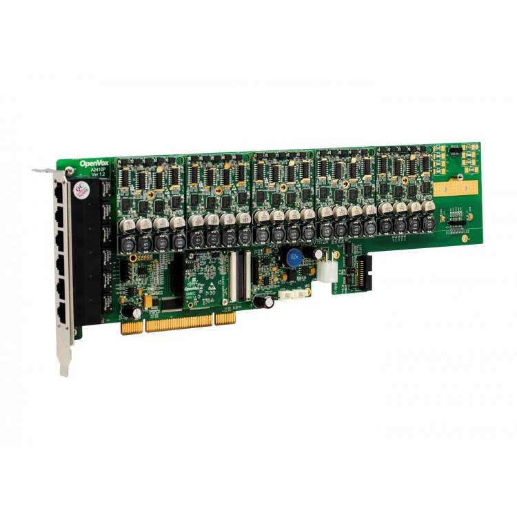 OpenVox AE2410P50 24 Port Analog PCI Card 5 FXS400 0 FXO400 w EC2032