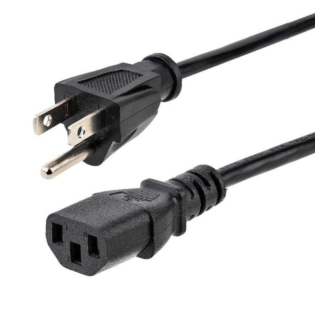 Startech PXT101146 6FT 14AWG Heavy Duty Power Cord NEMA5-15P 15A for Server and PDU