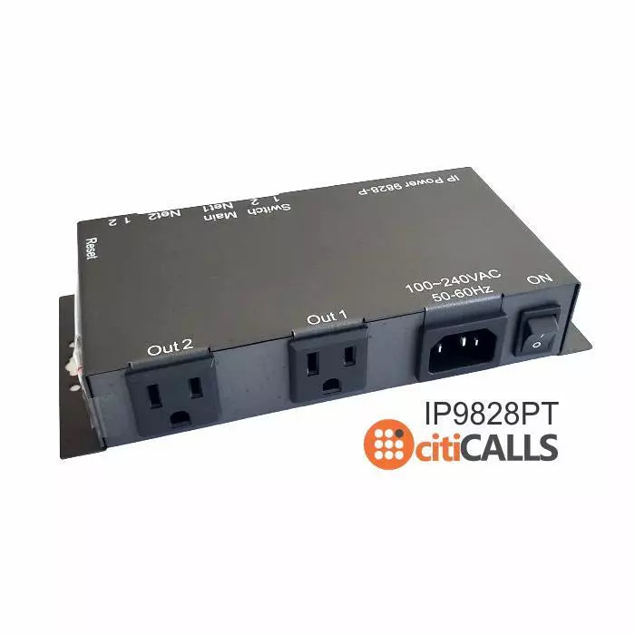 Aviosys IP9828PT 2 Port Web Power Controller Switch Pro Reboot w Ping Timer