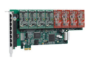 OpenVox A800E 8 Port Analog PCI-E Base Card, No Modules