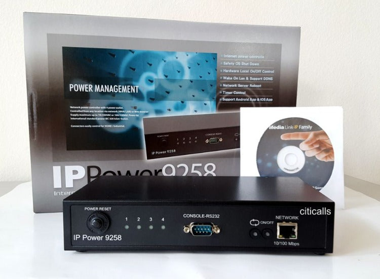 Ip 9258 Web Power Switch-Aviosys IP 9258 TP 4 Port Unit PDU – OpenVoxusa