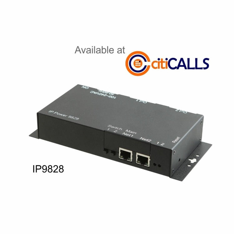 Aviosys IP9828 2 Port Web Power Controller Switch w Auto-Ping