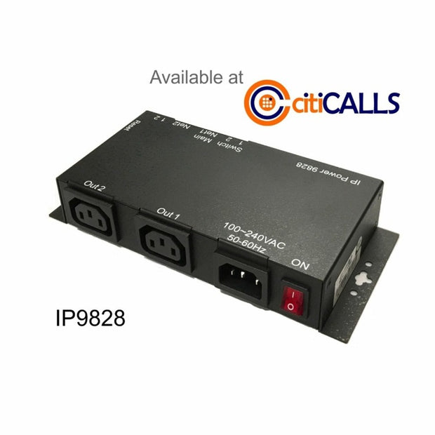 Aviosys IP9828 2 Port Web Power Controller Switch w Auto-Ping
