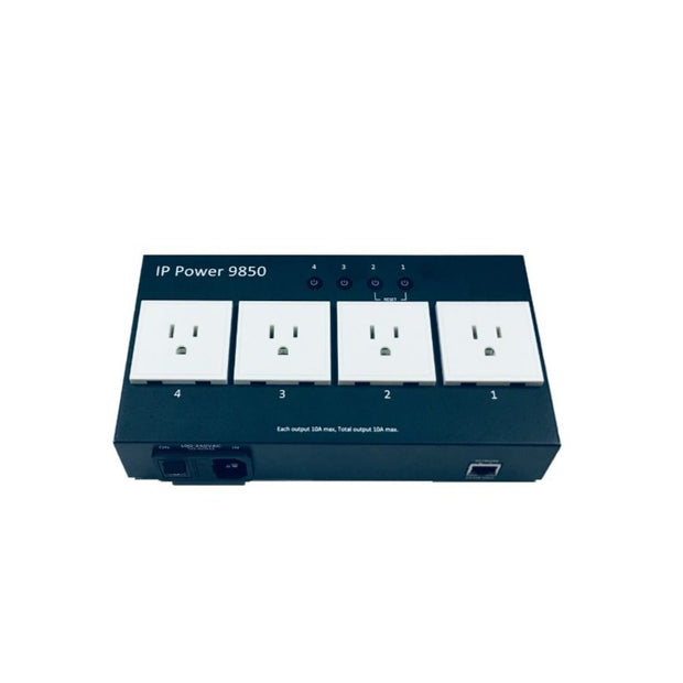 Aviosys IP9850 4 Port Web Power Controller Switch w Auto-Ping