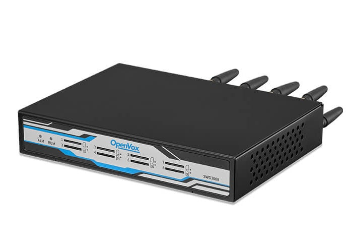 OpenVox 8 LTE 4G Channels Gateway Rack Mount Gateway V3