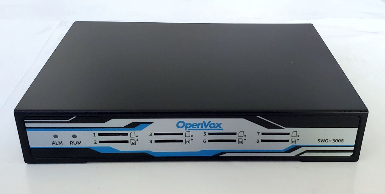 OpenVox 8 LTE 4G Channels Gateway Rack Mount Gateway V3