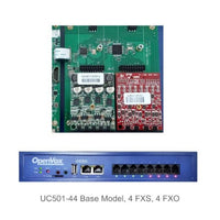 UC501-44 FreePBX Mini UC  IP PBX 800 Ext 300 Calls 4 FXS 4 FXO